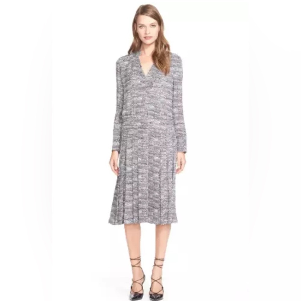 Tory Burch Print Silk Midi Dress Size 2